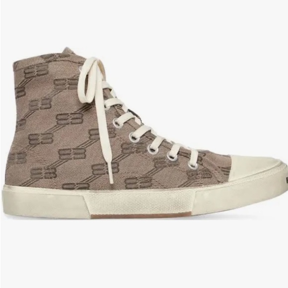 Balenciaga Paris High-Top Sneakers (US M 42) - Picture 1 of 12